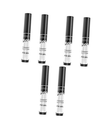 FRCOLOR 6 Pcs Eye Primer Body Gel Body Cosmetic Glue Eye Shadow Makeup Eye Use Adhesive 1 count (Pack of 1) Assorted Colorx3pcs
