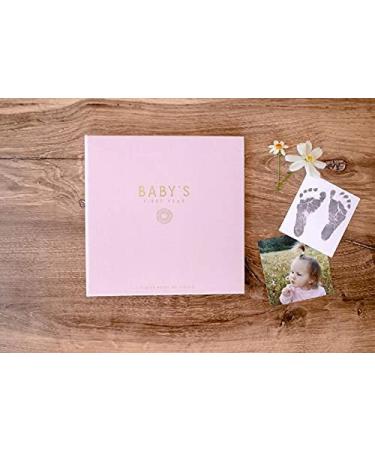 Lucy Darling Wildflower Baby Memory Book - First 5 Years Journal With Floral Designs For Baby Girls