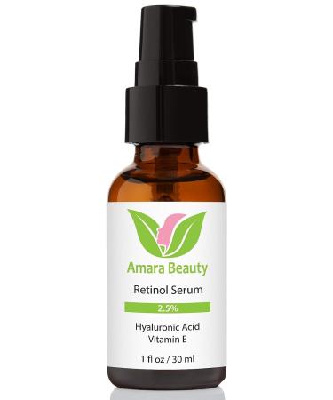 Advanced Retinol Serum 2.5% with Hyaluronic Acid & Vitamin E - 1 fl. oz - Buy Online on GoSupps.com
