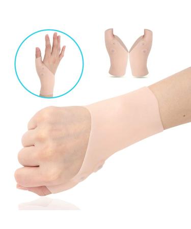 Wrist Thumb Support Sleeve | Breathable Silicone Arthritis Brace for Pain Relief | Thin & Effective for Tendonitis & Carpal Tunnel - Buy Online on GoSupps.com