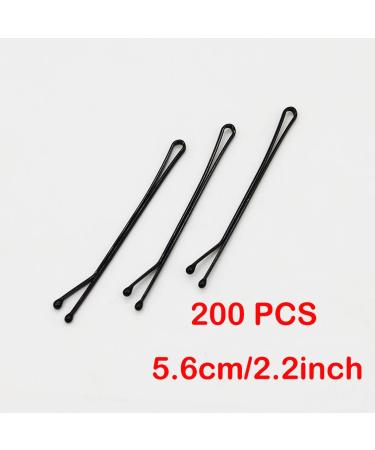 RN BEAUTY 200 Pieces Bobby Pins in Tin Case | Stainless Steel 5.6cm Hairpins Bulk | Strong Grip Bob Pins for Bun Clips and Hairstyles - Buy Online on GoSupps.com