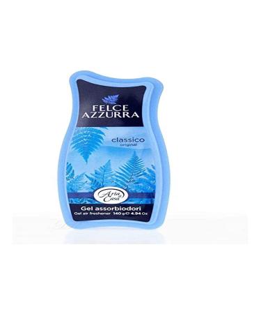 Felce Azzurra Gel Air Freshener - Unique and Unmistakable Aroma - Perfume Your Home for Relaxation and Harmony - Blend of Orange Rose Pine Lavender and Musk - Classic Original - 4.94 oz
