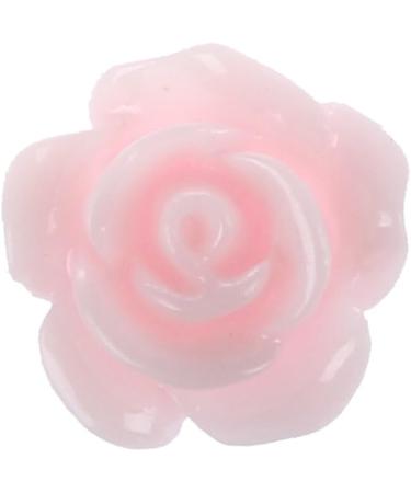 Kenntsh 20pcs 3D Pink Little Rose Flower with Rhinestones Nail Art Decoration - Buy Online on GoSupps.com