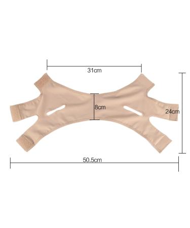 Facial Slimming Bandage Skin Care Belt - Reduce Double Chin and Lift Face - Delicate Face Mask (Size L) - Buy Online on GoSupps.com