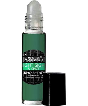 MOBETTER FRAGRANCE OILS Night Sight & Spice Men Cologne Body Oil 1/3 oz roll on Glass Bottle - Buy Online on GoSupps.com