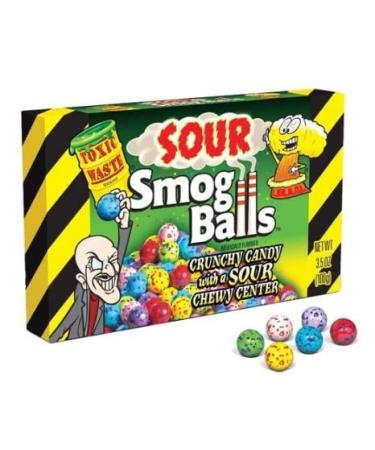 Toxic Waste Sour Smog Balls TB (Pack of 3)