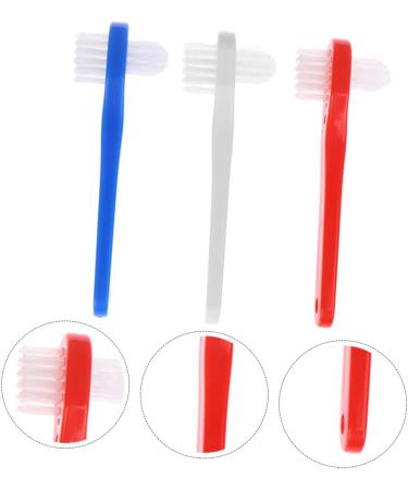 Buy Minkissy 9 STK Portable Denture Cleaner & Prosthesis Brush - Effective Double-Sided Cleaning Device for Impeccable Oral Hygiene - Buy Online on GoSupps.com