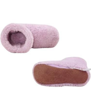 RATYPUY USB Charging Plush Heated Slippers - Washable Foot Warmers for Sizes 35-39 | Electric Cozy Shoes - Buy Online on GoSupps.com