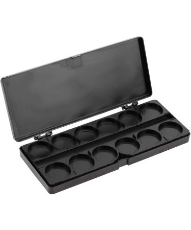  Wytino Nail Art Palettes 24 Grid Watercolor Pigment Color Mixing Palettes Manicure Drawing Tray (Black) - Buy Online on GoSupps.com