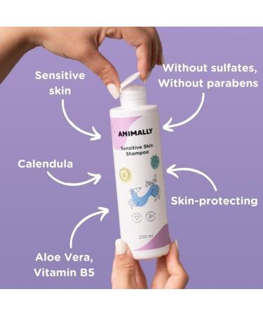 Animally Sensitive Skin Shampoo 250ml - Buy Online on GoSupps.com