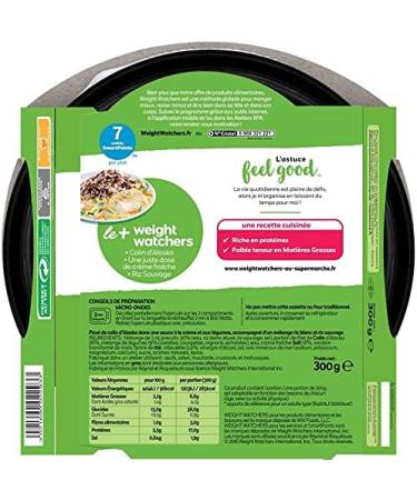 WEIGHT WATCHERS - Colin Steak Vegetables Cooked in Cream and Chives 300G - Pack of 3 - Buy Online on GoSupps.com