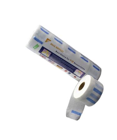 minkissy Bandes Jetables de Protection pour Cou Coiffure 5 Pi ces Taille Extensible Papier Blanc Adh sif pour Salon de Coiffure Professionnels Protections Hygieniques
