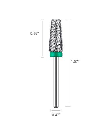 MelodySusie 5 in 1 Tungsten Carbide Nail Drill Bit for Fast Gel and Acrylic Removal - Buy Online on GoSupps.com