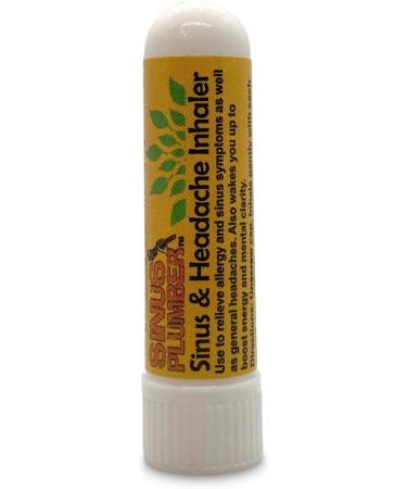 Sinus Plumber Nasal Inhaler: Fast Allergy & Sinus Headache Relief On-The-Go - Buy Online on GoSupps.com