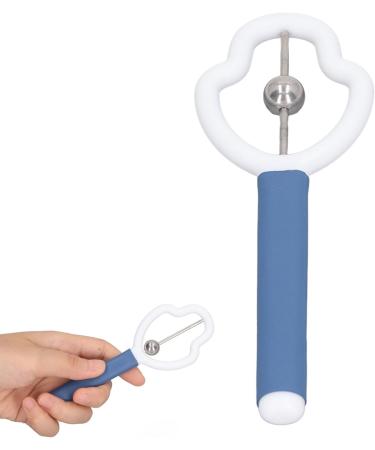 Professional Tongue-Tip Exercise Device - Pumpkin-Shaped Mouth Muscle Trainer with Blue & White Bibs | Enhance Oral Power & Skills - Buy Online on GoSupps.com