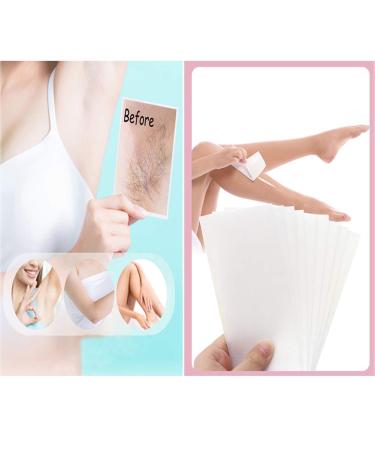 100 pcs Paper Waxing Strips for Women and Men - Arms, Legs, Lip, Eyebrow, Oxter - BK-10N71 - Buy Online on GoSupps.com