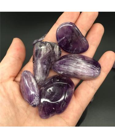 Natural Crystal Rough 5pcs Natural Amethyst Stones Healing Quartz Crystal Minerals Tumbled Stone for Healing - Buy Online on GoSupps.com