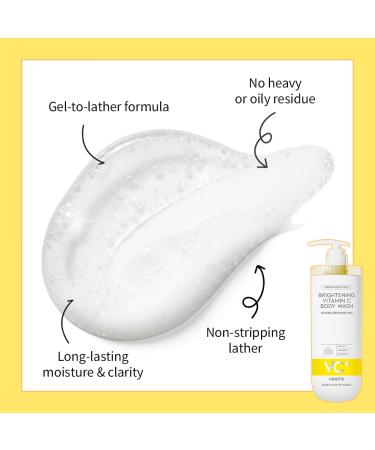 #OOTD Vitamin C Body Wash, 750ml (25.36 fl oz.) Gentle Daily Cleanser with Niacinamide for Dull & Sensitive Skin - Buy Online on GoSupps.com