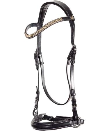 Crownclub Golden Girl Bitless Bridle Sidepull - Premium Full Size for Comfortable Riding | International Shipping Available - Buy Online on GoSupps.com