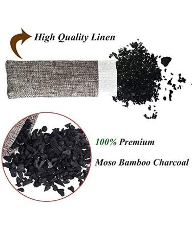 12 Pack Natural Air Purifying Bamboo Charcoal Bags and Odor Remover Shoe Deodorizer and Odor Eliminator - Buy Online on GoSupps.com