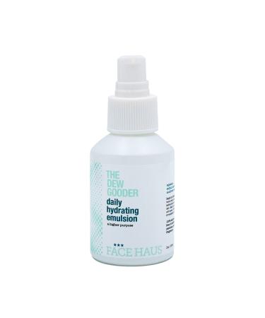 FACE HAUS The Dew Gooder Moisturizer with Sodium Hyaluronate and Squalane Creates Healthy Skin Barrier 2 oz