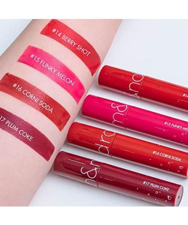 rom&nd Juicy Lasting Tint 16 Colors | Long-Lasting Glossy Lip Tint for Daily Use | K-Beauty 5.5g/0.2oz - 16 Corni Soda - Buy Online on GoSupps.com