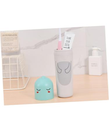 TOVINANNA Portable Toothbrush Case - 2 Piece Toothbrush Container for Travel | Travel Accessories - Buy Online on GoSupps.com