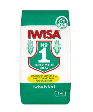 Iwisa Maize Meal Paper Bag 1kg-Fd
