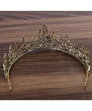 Voarge Crystal Tiara Crown for Bridal & Princess Vintage Wedding Diadem Perfect for Birthdays Proms Showers & Costumes - Buy Online on GoSupps.com
