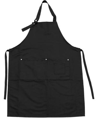 DOITOOL 1pc Cosmetology Aprons Black Robe Black Hair Dye Shampoo Apron for Kitchen Hair Stylist Cape Irish Accessories for Women Bbq Apron Chef Bibs Dress Shawl Work Dedicated Wai Single - Buy Online on GoSupps.com