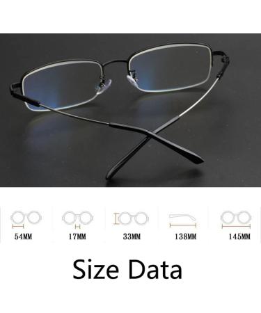 Buy Dibako Anti Blue Light Reading Glasses - Unisex Ultra-Light +1.00 Rectangular Design for Men & Women - Buy Online on GoSupps.com
