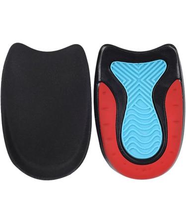 Unisex Heel Cushion Pads - Breathable Nonslip Shock Absorbing Protector for Discomfort - 1 Pair - Buy Online on GoSupps.com