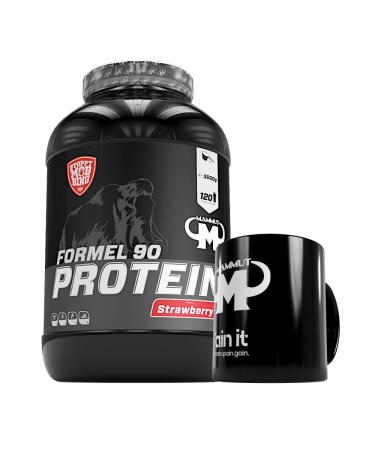 3kg Mammut Formula 90 Protein Shake - Set (Strawberry + Ceramic Cup) Strawberry + Ceramic Cup 2-piece set