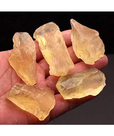 Natural Citrine Crystal Crushed Stone 6pc Obelisk - Buy Online on GoSupps.com