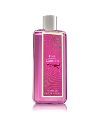 Bath and Body Works Pink Confetti Shower Gel 8.4 Ounce