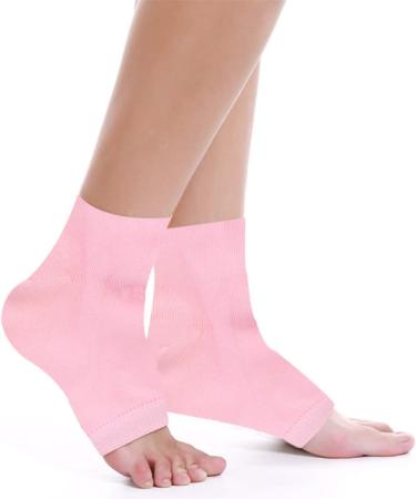 Minkissy Toe Socks - 8 Pairs Silicone Heel Protection Gel for Foot Care Heel Spurs & Moisturizing Relief - Buy Online on GoSupps.com