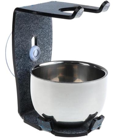 Seasaww Acrylic Stand & Stainless Steel Shaving Soap Bowl - Premium Quality Shaving Accessories for Men | International Shipping Available - Buy Online on GoSupps.com