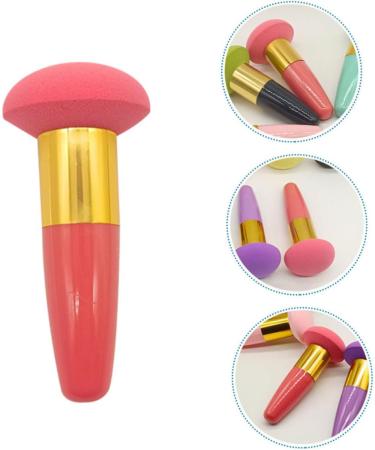 MAGICLULU Beauty Egg Brush Pen Foundation Sponges with Handle Makeup Sponges for Concealer Blending Sponges for Makeup Foundation Sponge Blender Sponges Makeup Blender Cosmetic Sponges - Buy Online on GoSupps.com