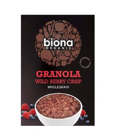 Biona Organic Wild Berry Crispy Granola 375g