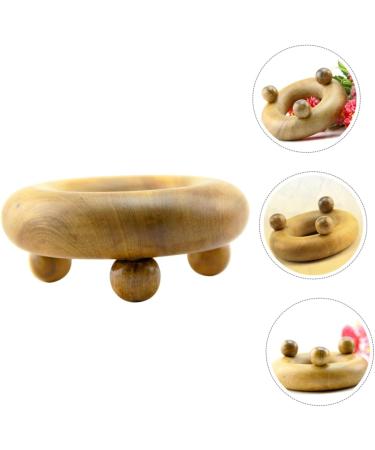 3-Part Fascia Massage Device | Face & Body Massage Tools | Wood Neck Roller & Reflexology Ball | Premium Wellness Subscription - Buy Online on GoSupps.com