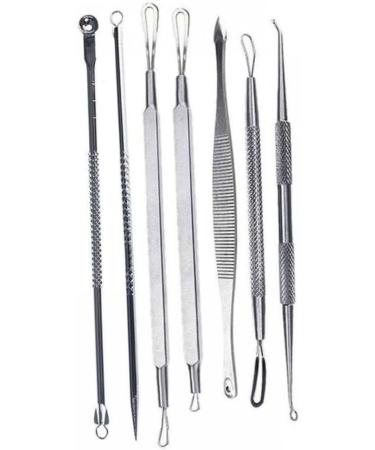 NOLITOY 14 Pcs Blackhead Removal Tool Extractor Stainless Steel 1 count (Pack of 1) - Buy Online on GoSupps.com