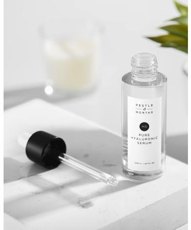 Pestle & Mortar 2% Hyaluronic Acid Serum with Vitamin B5 - Anti-Ageing Facial Moisturizer 30ml - Buy Online on GoSupps.com