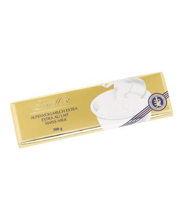 Lindt - SWISS PREMIUM CHOCOLATE Bar - Milk Chocolate - 300g - Pack of 2