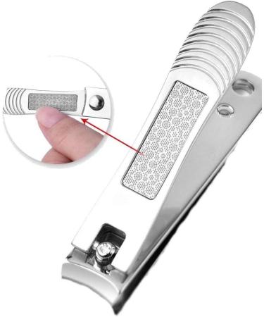 UNbit Nail Clipper Adult Nail Clippers Stainless Steel Nail Clippers Silver 8cm Stainless Steel Nail Clippers - Buy Online on GoSupps.com