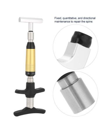 Spinal Correction Gun - Handheld Chiropractic Adjustment Tool with 4 Heads for Effective Spinal Therapy | Shop Internationally - Buy Online on GoSupps.com