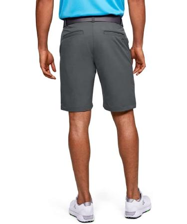 Under Armour Men's Tech Golf Shorts 36 - Pitch Gray/Black | Lightweight and Breathable - Buy Online on GoSupps.com