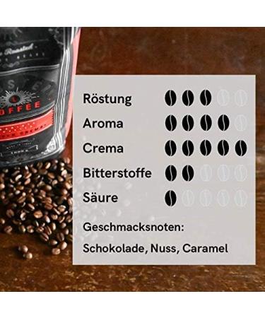LIEBSTERN COFFEE Coffee beans 1kg SUPER CREMA Coffee with little extra acidity Best espresso coffee beans for fully automatic machines Roasted lots of aroma - Buy Online on GoSupps.com