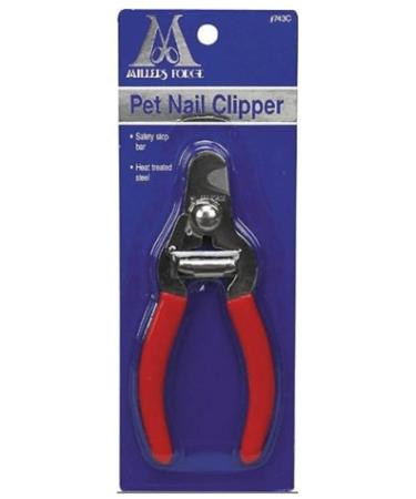 Millers Forge Steel Pet Nail Clipper 743C with Safety Stop Bar for Small and Medium Dogs See Image - Buy Online on GoSupps.com