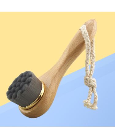 SOESFOUFU Facial Cleansing Brush Facial Scrub Brush Beech Facial Brush Monkey Bath Loofah Natural Cleaning Brush Exfoliating Face Brush Exfoliating Brush Bristle Brush Whole Body Bamboo - Buy Online on GoSupps.com