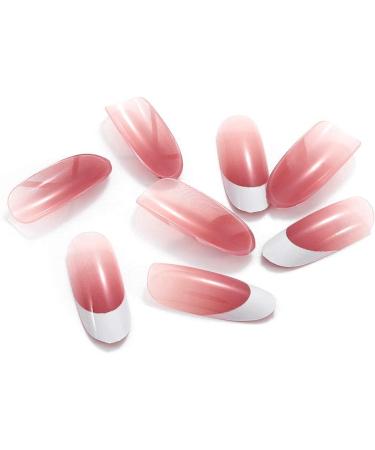 OnSaya Coffin False Nails French Long Fake Nails Ballerina Acrylic Press on Nails Full Cover Stick on Nails 24pcs for Women and Girls PINK 1 count (Pack of 1) PINK - Buy Online on GoSupps.com